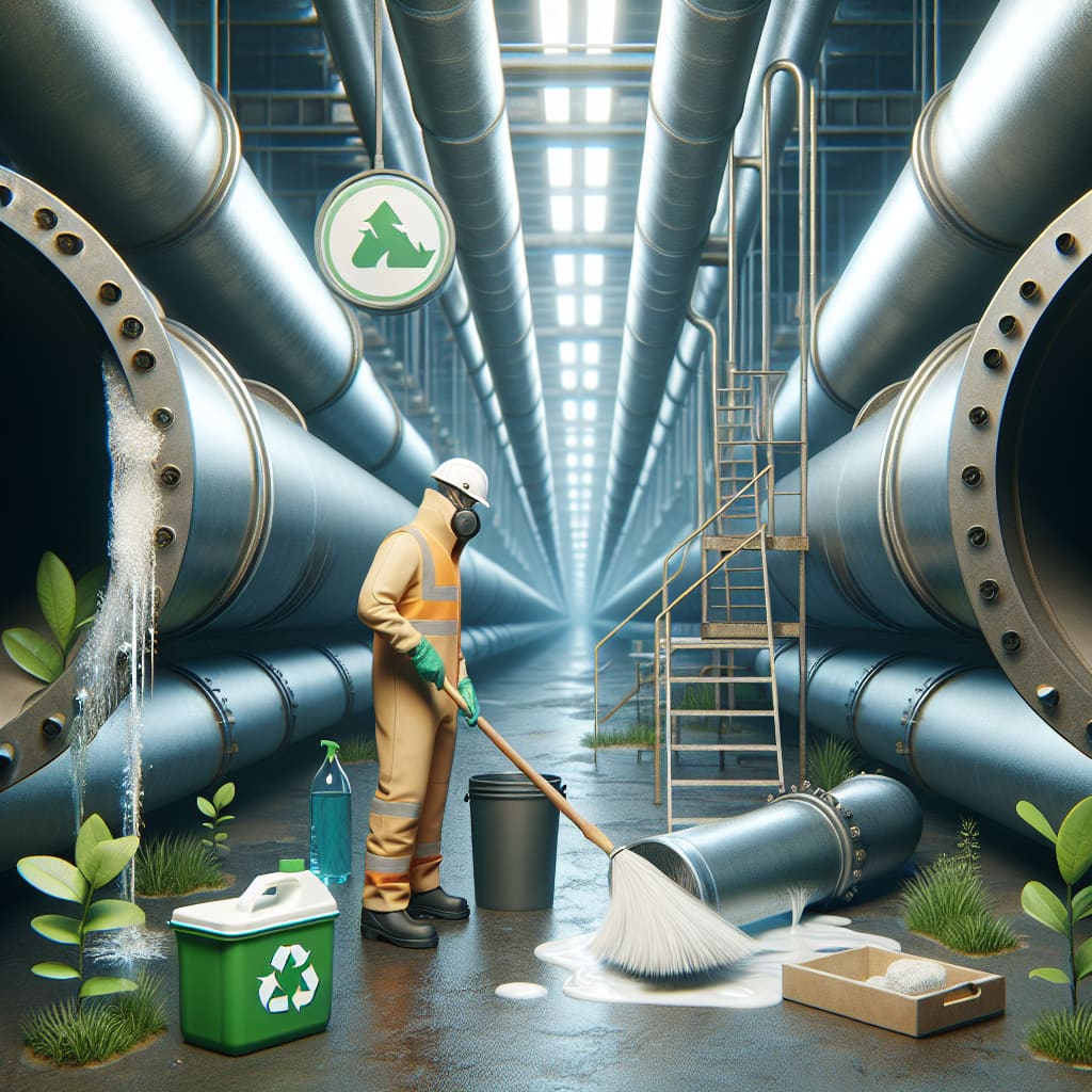 limpiar tuberías sin dañar el medio ambiente