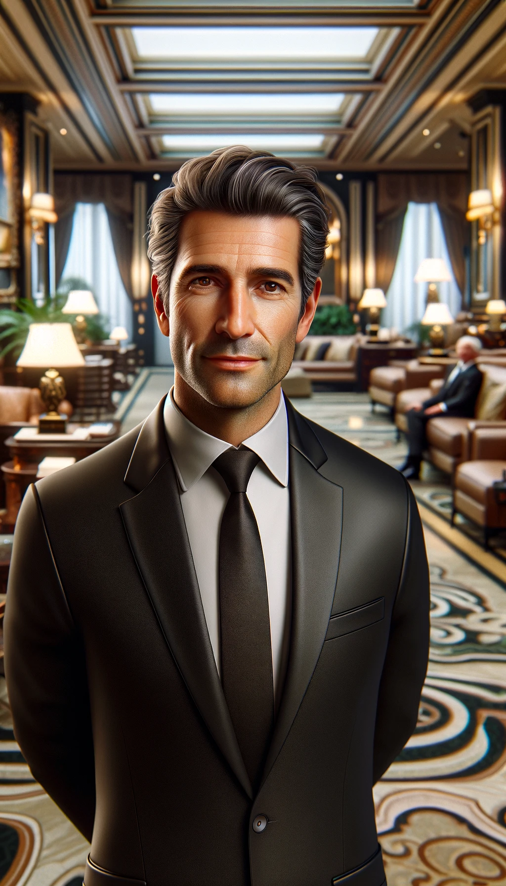 Marcos, Gerente de Hotel